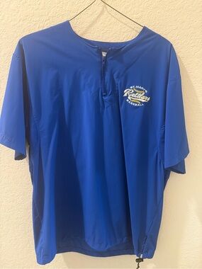 St. Mary's Rattlers Baseball Blue Pullover Windbreaker